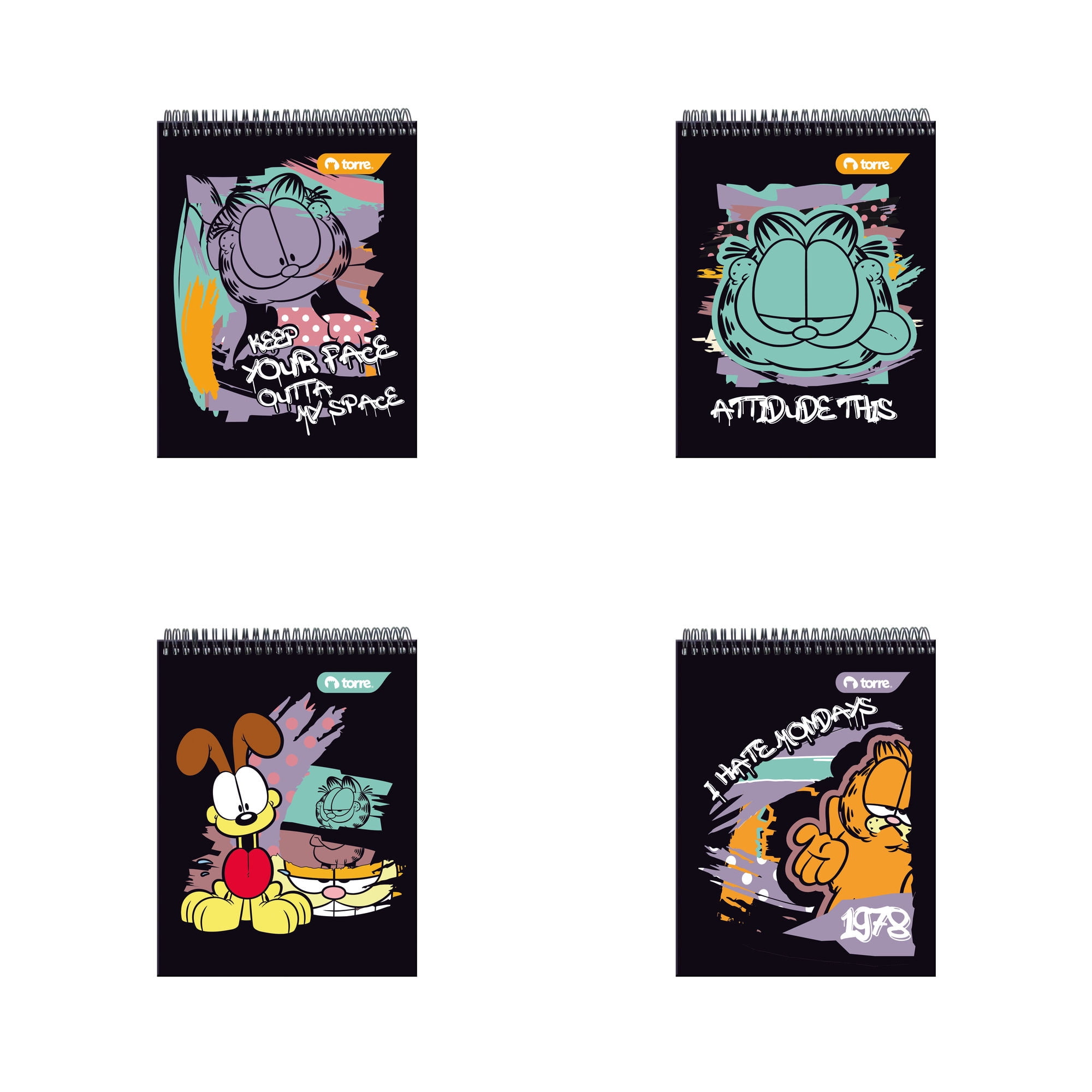 Croquera 16x21 Garfield 80h Torre