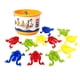 thumbnail image 4 of 12 Piezas Surtidas De Juguete De Rana Saltarina Con Juego De Tolva De Cubo, Favores De Fiesta Para Niños, 4 of 5