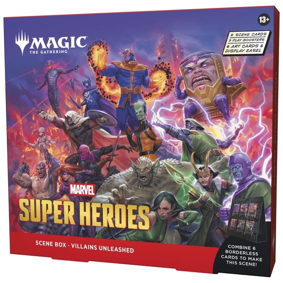 Magic: The Gathering Marvel Villanos Desatados Caja Escena