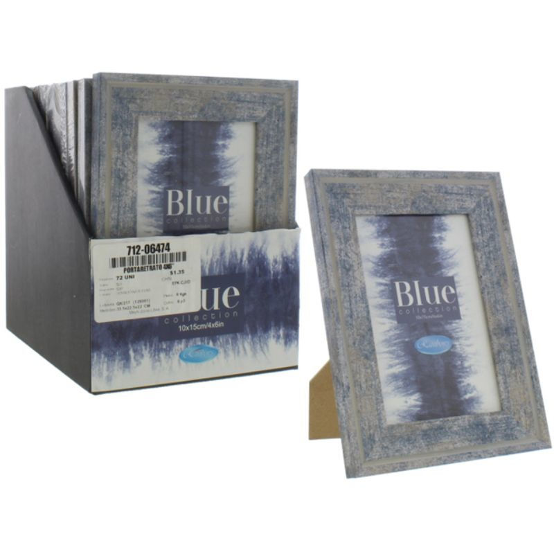 Hello Home - Marco De Foto Dorado 4X6