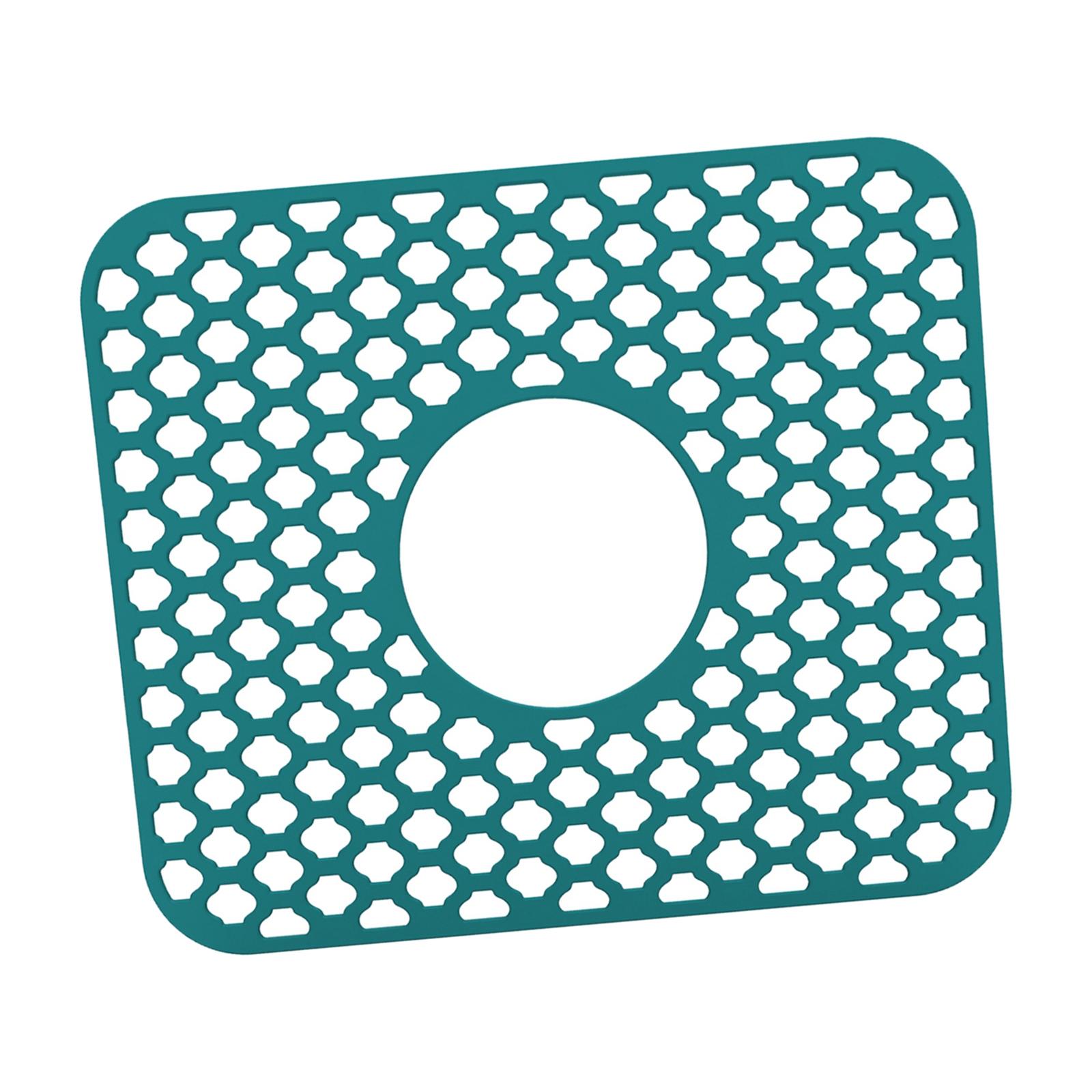 Bothyi - Alfombrilla De Silicona Para Fregadero, Protector De Fregadero, Rejilla Antideslizante, Almohadilla De Secado Para Platos, Para Granja, Verde