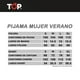 thumbnail image 4 of Pijama Mujer Estampado Verano C2 Talla M, 4 of 4