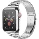 thumbnail image 2 of Correa de reloj iiteeology compatible con Apple de 44 mm con funda plateada, 2 of 7
