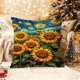 thumbnail image 1 of Van Gogh'S Sunflowers Pillowcase a Modern Decorative Cushion Cover Suitable for Sofas Living Rooms Outdoor Use And Bedroom Decor It Features Double-Sided Printi, 1 of 1