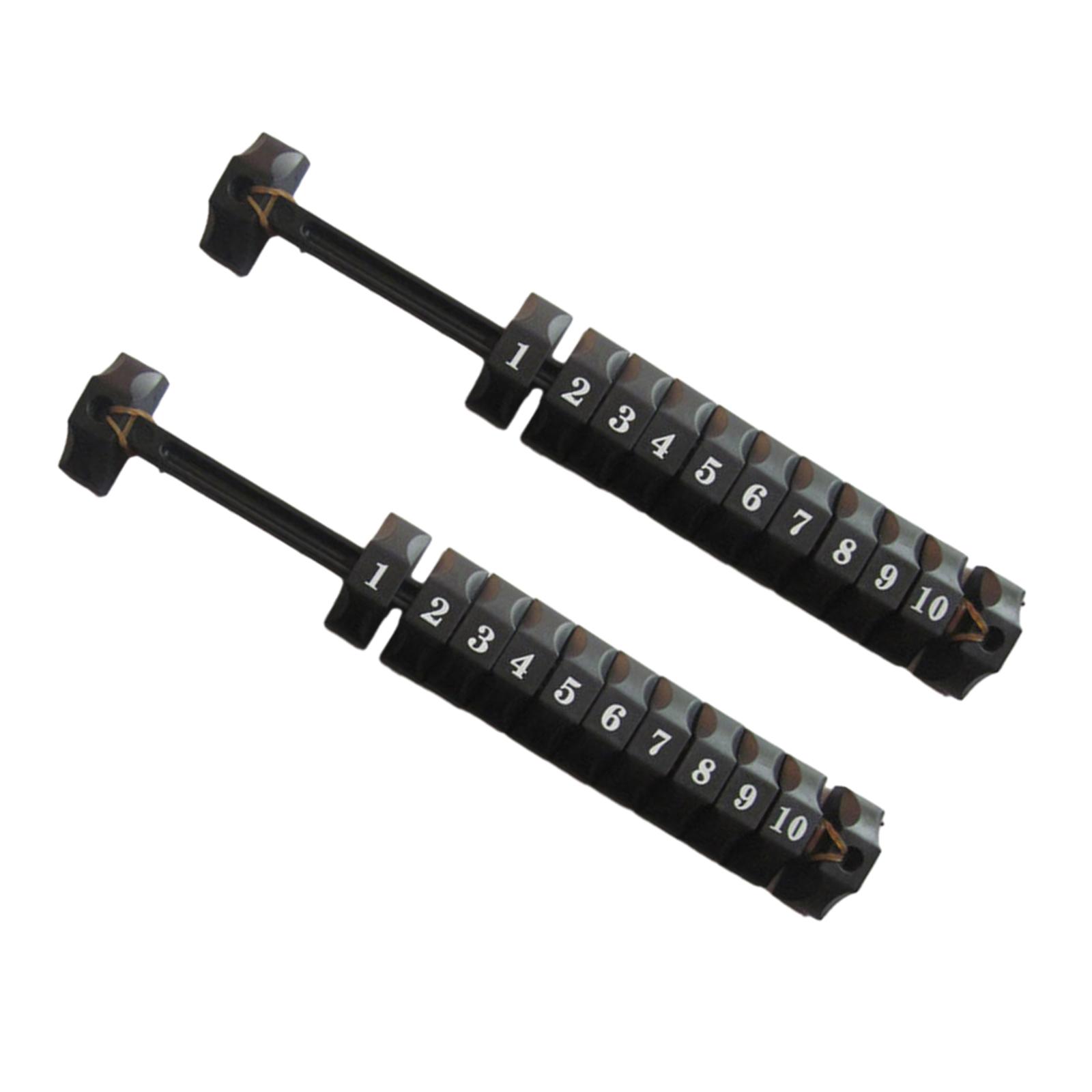 Ioensy - 2 Uds Marcador De Futbolín Contador De Puntuación Para Mesas De Futbolín Estándar Estilo B