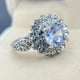 thumbnail image 3 of Stunning 925 Silver Plated Crystal Zircon Ring for Women - Perfect for Anniversary, Wedding, and Special Occasions, 3 of 4