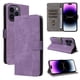 thumbnail image 2 of Funda Billetera para iPhone 15 Pro con Soporte - Cartera de Cuero con Ranuras Morado, 2 of 5
