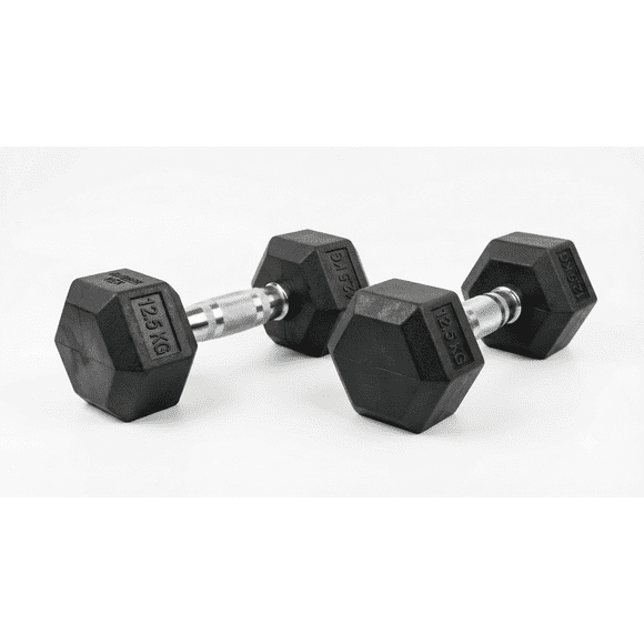 Par de mancuernas hexagonales - 12.5 KG