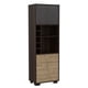 thumbnail image 4 of Living Combo Bar Alto Fraktal Habano/Miel + Biblioteca, 4 of 8