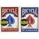 thumbnail image 1 of Juego de cartas para bicicleta, póker, índice estándar, rojo y azul, paquete de 2, 1 of 1