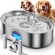 thumbnail image 1 of Fuente de agua para perros ECOCONUT 13L de acero inoxidable para perros grandes, 1 of 9