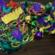 thumbnail image 4 of Máscaras de Mardi Gras Novety 4E con plumas para adultos, paquete de 12, 4 of 9