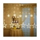 thumbnail image 3 of Guirnalda De Luces Estrellas Cascadas Navidad Decoracion Amarillo, 3 of 3