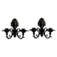 thumbnail image 5 of Candelabro De Pared De Hierro Con Dise?o De Vela, Ideal Para Bodas, Fiestas, Hogar Y Sala De Estar, Color Negro, 5 of 5