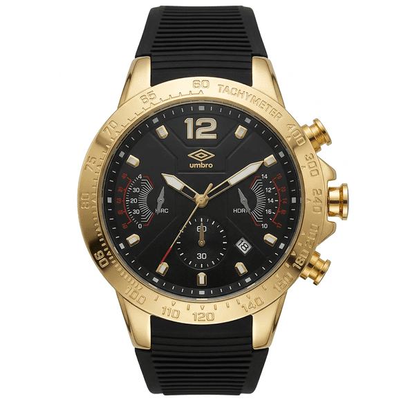 Reloj Análogo Hombre Umbro Plus Negro UMBP-1500-96