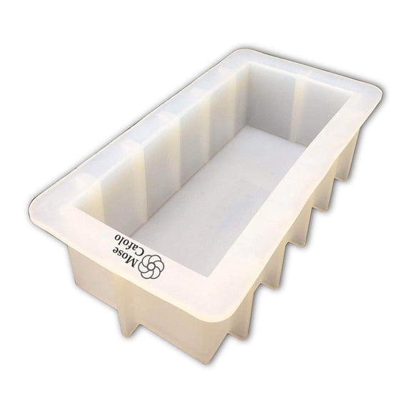 Molde para Jabón Mose CAFOLO Pan Grande 1.2L Silicón Pared Gruesa