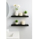 thumbnail image 1 of 2 Repisa Flotante Dormitorio Baño Estantes Pared Mdf 40x15cm negro, 1 of 10