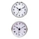 thumbnail image 1 of Inserto De Reloj De Cuarzo De 2 Uds Para La Pared Del Hogar Borde De Plata Romano Borde De Plata árabe, 1 of 4