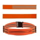 thumbnail image 3 of Cinturón Reflectante Cinturón Elástico Brillante Soporte Para Teléfono Cinturón Para Corredores Bolsa Correa De Seguridad 1 Cinturón Y 2 Brazaletes Naranja, 3 of 5