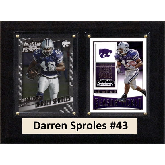 Placa coleccionable C&I Collectables NCAA Kansas State Wildcats
