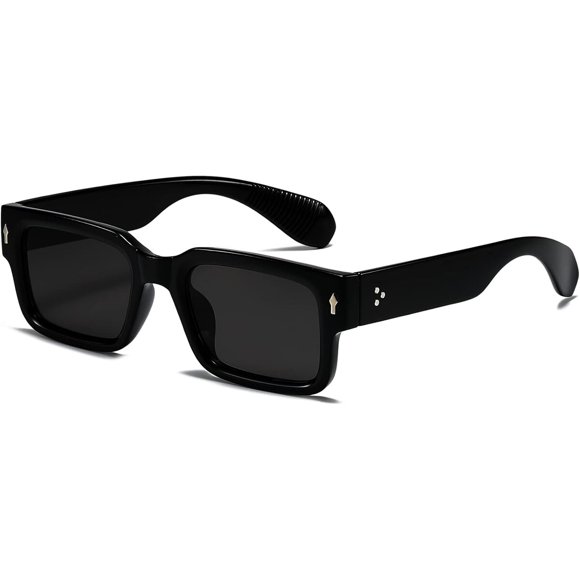 EYLRIM Square Frame Sunglasses for Women Men Chunky Rectangle