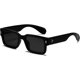 thumbnail image 1 of EYLRIM Square Frame Sunglasses for Women Men Chunky Rectangle, 1 of 3