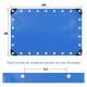thumbnail image 2 of Cobertor de piscina lona multiuso con ojetillos 8x4 m #3, 2 of 3