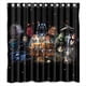 thumbnail image 1 of Cortina de ducha de la película Star Wars, juego de cortinas de baño con ganchos, tamaño 66 x 72 pulgadas, 1 of 3