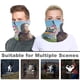 thumbnail image 4 of Dragon Quest Braga de Cuello Protección Solar - Bandana UV Refrescante para Ciclismo y Deportes al Aire Libre, Hombres y Mujeres, 4 of 6