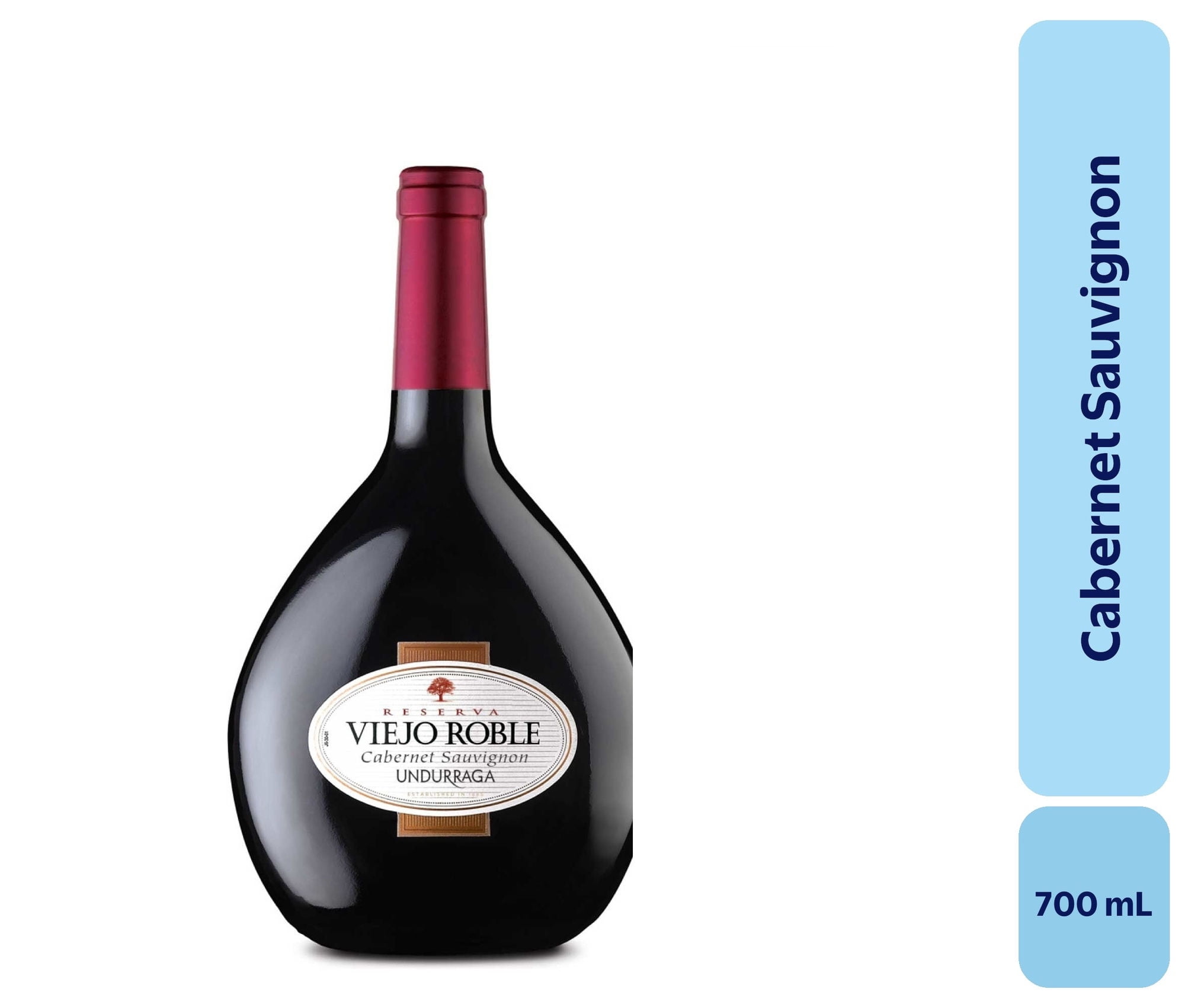 Vino Cabernet Sauvignon 700 mL Undurraga