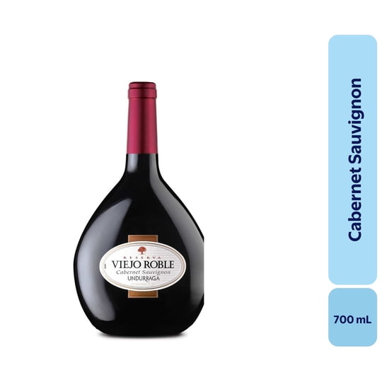 Vino Cabernet Sauvignon 700 mL Undurraga