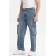 thumbnail image 2 of Jeans Hombre Straight Azul Claro, 2 of 4