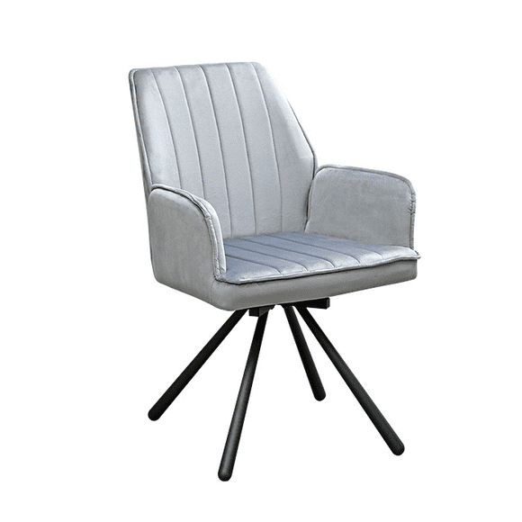 Poltrona Giratoria Vita Gray