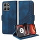 thumbnail image 1 of Carcasa FOXDOCK Motorola Moto G15 de cuero PU, diseño acolchado clásico, protección contra caídas y rayones, 1 of 5