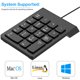 thumbnail image 5 of Teclado numérico USB NOOX portátil delgado mini de 10 teclas para PC, 5 of 7