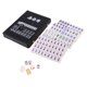 thumbnail image 2 of 1 juego 144 fichas mini mahjong chino portátil juego de cartas de mahjong oro, 2 of 3
