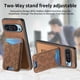 thumbnail image 3 of Funda Billetera con Soporte para Google Pixel 9 Pro XL Protector Delgado Marrón, 3 of 6