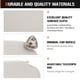 thumbnail image 3 of Viseras Aeagle para Chevy/GMC 1999-2019 color crema gris (2 unidades), 3 of 6