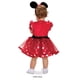 thumbnail image 3 of Disfraz de Disney Minnie Mouse para niñas, rojo, talla 2T, 3 of 5