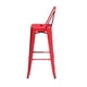 thumbnail image 2 of Pack 2 Pisos de Bar con Respaldo Tolix Rojo 43x43x102 Cm, 2 of 5