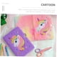thumbnail image 2 of Diario de unicornio, 3 piezas, novedoso, esponjoso, decorativo, para niños, con cerradura, cubierta de dibujos animados de unicornio, con cerradura para niños, 2 of 7