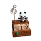 thumbnail image 4 of Calendario De Escritorio Con Caja De Música De Madera Y Estatua De Panda Para El Dormitorio, El Armario Y El Escritorio, 4 of 5