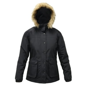 Hardwork - Parka Hw Kodiak Negro Mujer