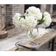 thumbnail image 4 of Ramos de flores de hortensia de seda artificial, 6 unidades, color blanco, 4 of 9