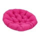 thumbnail image 2 of Cojín de silla papasan silla de huevo de 20 pulgadas cojín de canasta colgante silla colchón de silla de jardín grueso para habitaciones familiares du Rosa roja, 2 of 5