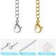 thumbnail image 3 of Extensores de Collar UUBAAR Pack de 12 en Plata y Oro, 3 of 7