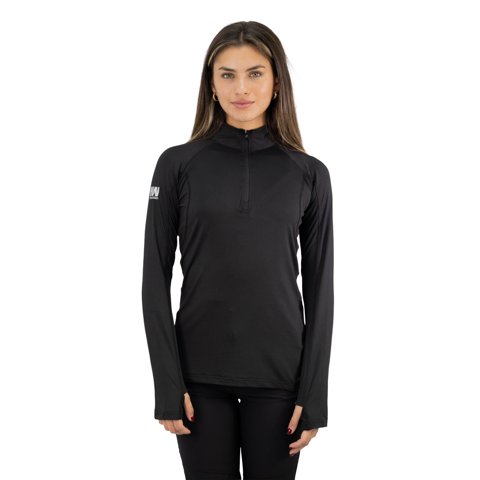 Hardwork - Polera Dry Fit Hw Spx Manga Larga Mujer Black