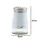 thumbnail image 2 of Salero y pimentero de acero inoxidable con fondo de cristal, accesorios de cocina modernos, 2 of 5