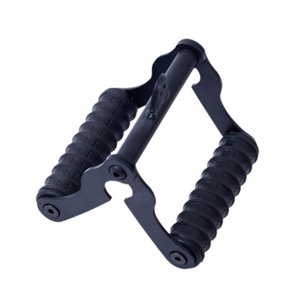 Ioensy - Barra En V Para Minas Terrestres, Accesorio Para Mango, Entrenamiento De Fuerza, Ejercicio, Metal, Negro