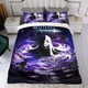 thumbnail image 4 of El Misterio de Aaravos Conjunto de sábanas temático, trío de piezas, cómodo y amigable con la piel, diseño único, regalo de decoración para el hogar para familiares, amigos y fans, 90 cm * 190 cm, 4 of 6